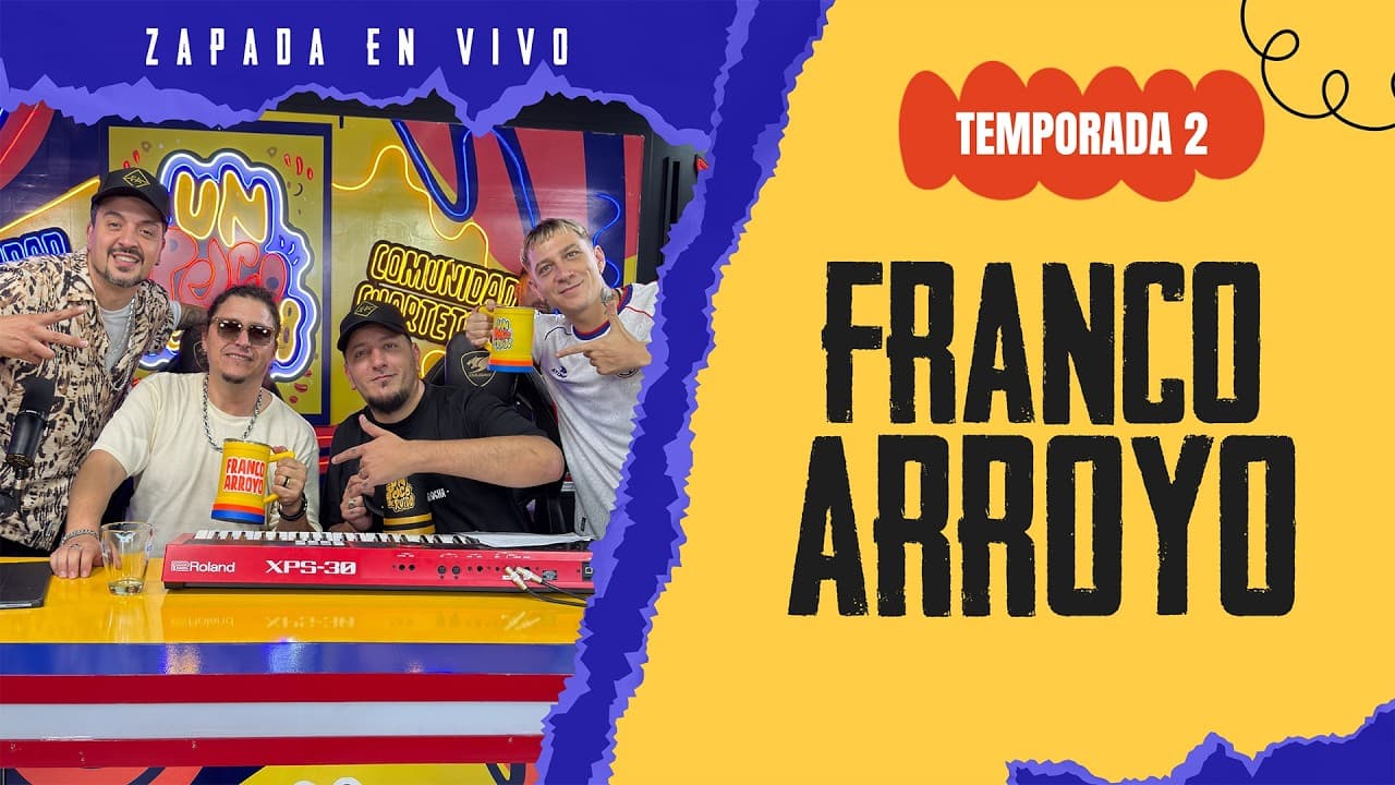 FRANCO ARROYO / Zapada en vivo en UN POCO DE RUIDO !